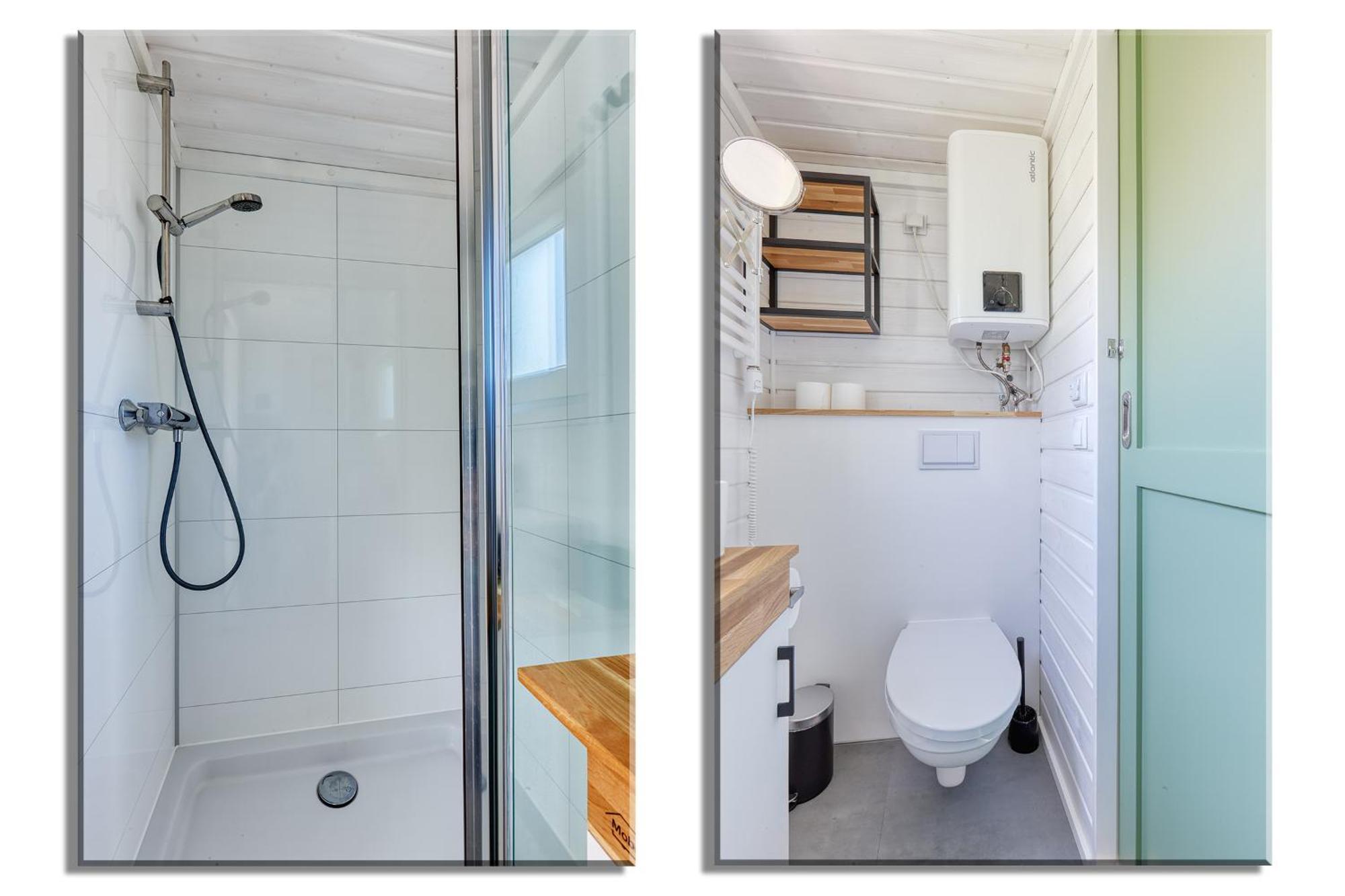 Green Tiny House With Shared Pool Zeewolde Exterior photo